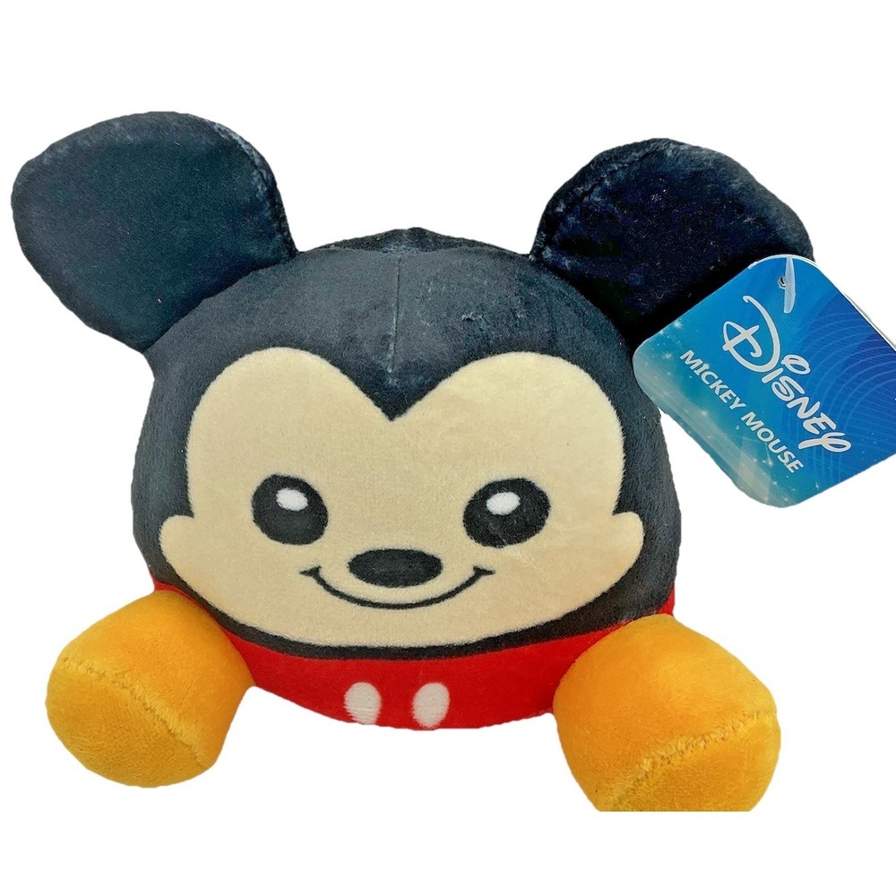 Disney Classics Mickey Mouse Small 5-Inch Squeeze Toy Perfect for Kids Hands NWT